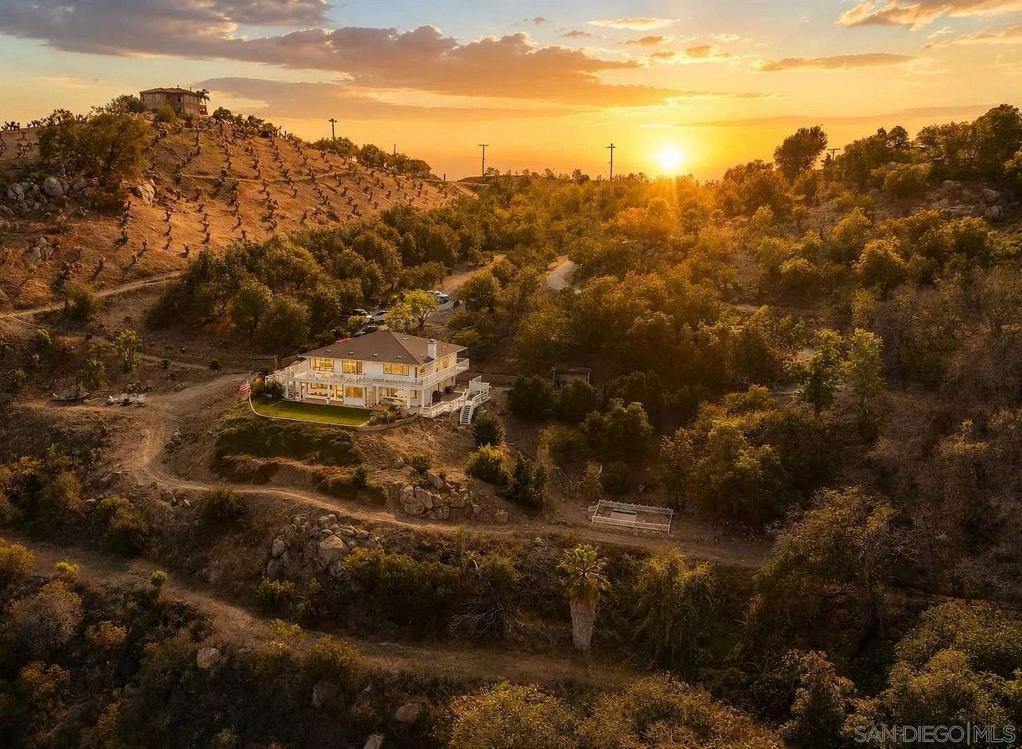 10.3 Acres of Land with Home for Sale in Vista, California