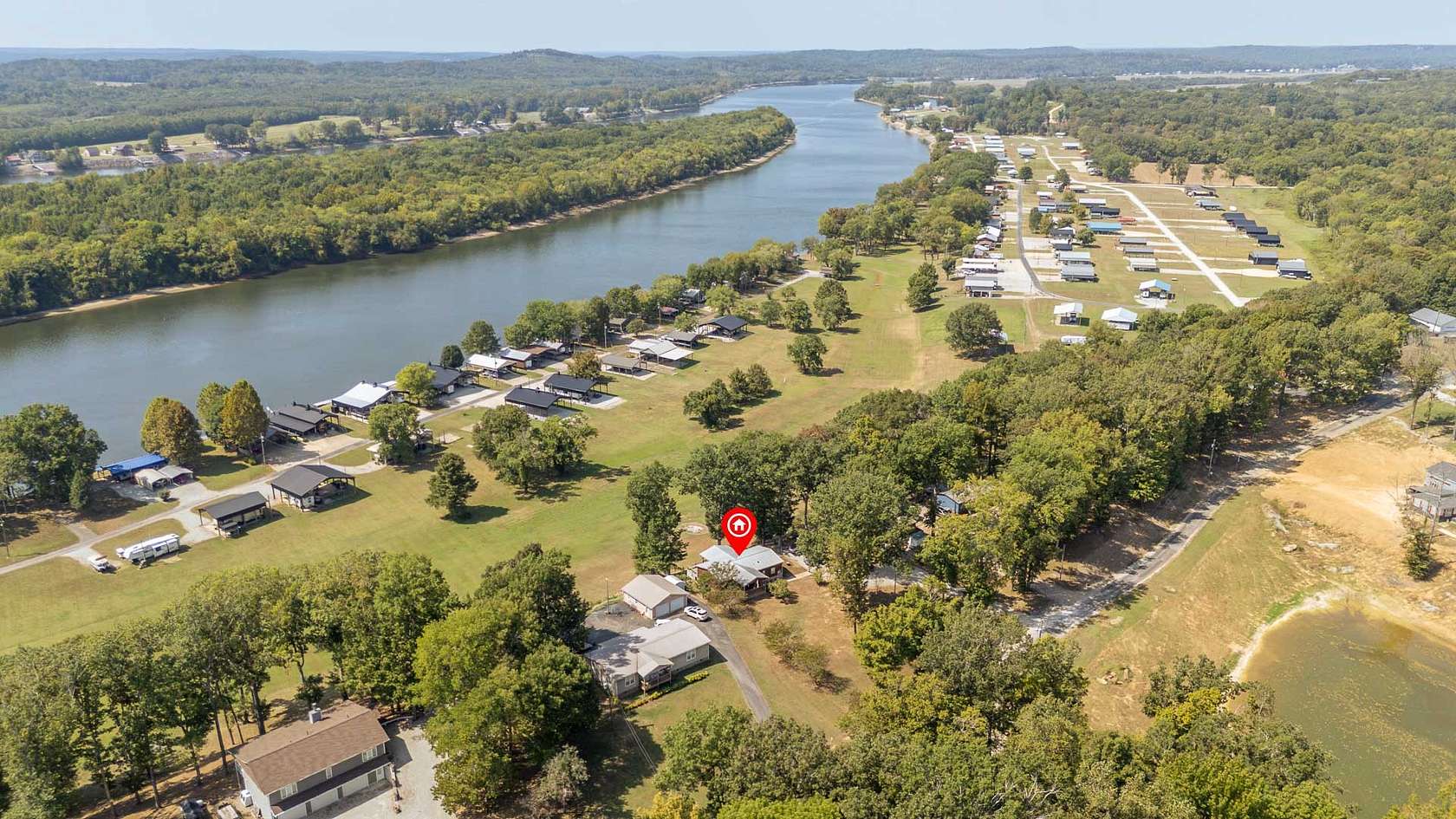 2.58 Acres of Land with Home for Sale in Clifton, Tennessee