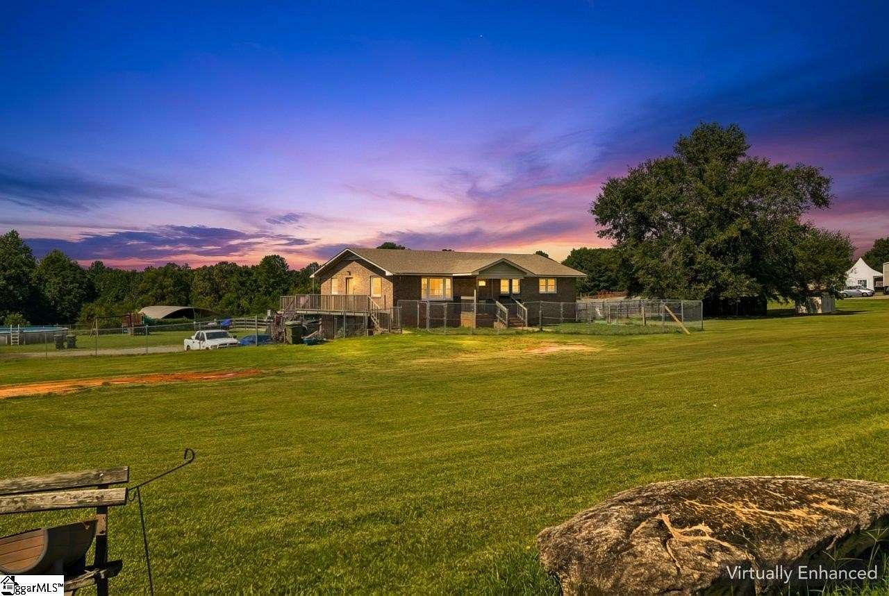 4.9 Acres of Land with Home for Sale in Wellford, South Carolina