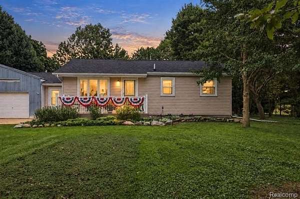 2.69 Acres of Land with Home for Sale in Thetford Township, Michigan