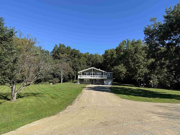 2 Acres of Land with Home for Sale in Janesville, Wisconsin