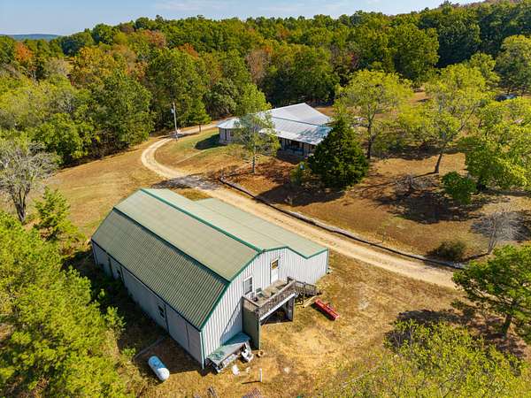 277 Acres of Recreational Land with Home for Sale in Norwood, Missouri