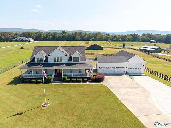 5.44 Acres of Land with Home for Sale in New Market, Alabama