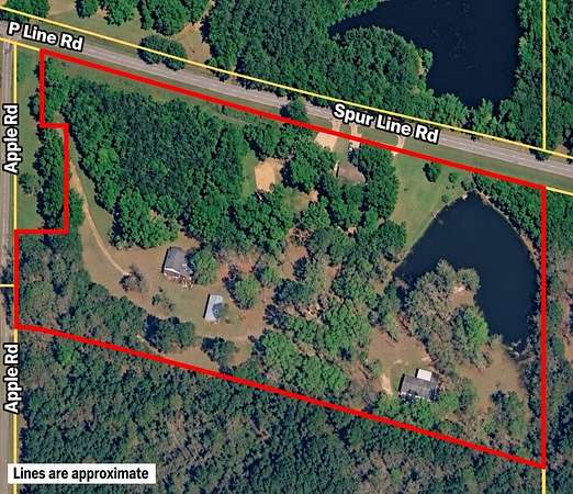 12 Acres of Recreational Land with Home for Sale in Ellisville, Mississippi