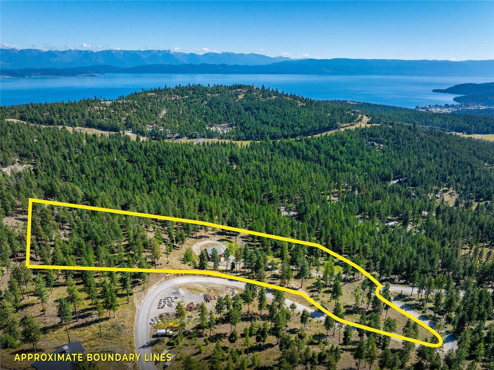 6 Acres of Land with Home for Sale in Lakeside, Montana