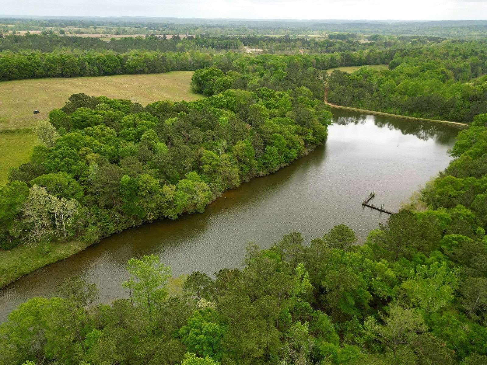 186 Acres of Land with Home for Sale in Troy, Alabama