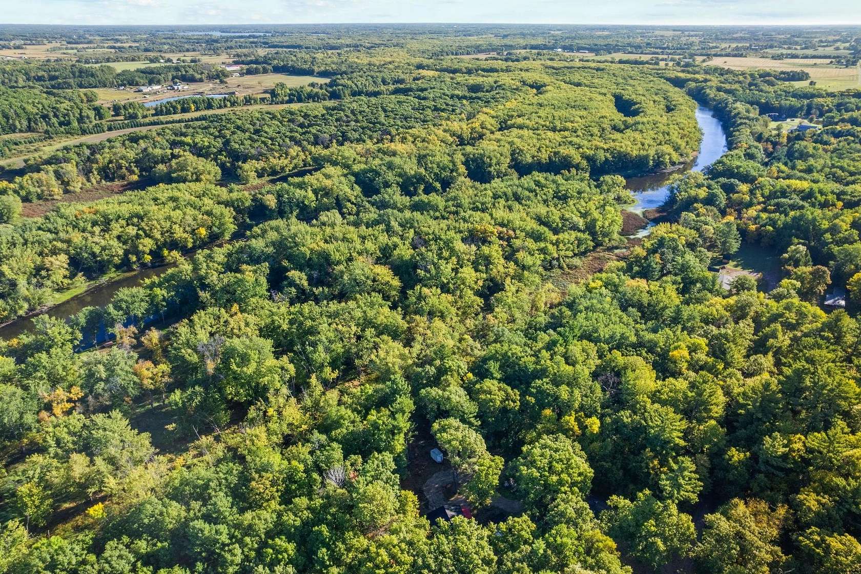3.2 Acres of Land with Home for Sale in Braham, Minnesota