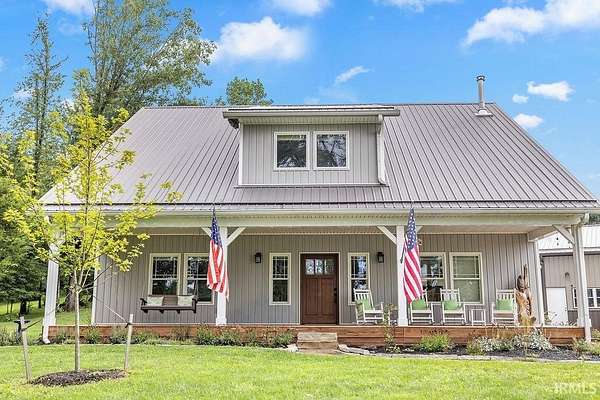 10 Acres of Recreational Land with Home for Sale in Bloomington, Indiana