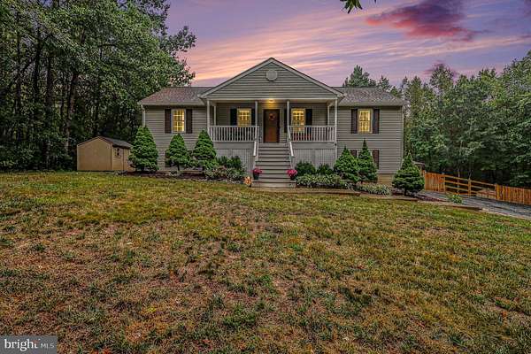 3 Acres of Land with Home for Sale in Fredericksburg, Virginia