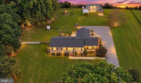 3 Acres of Land with Home for Sale in Parsonsburg, Maryland
