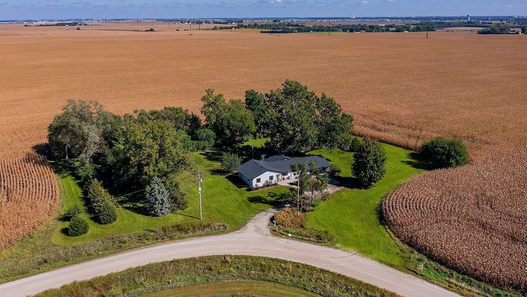 1.67 Acres of Land with Home for Sale in Waukee, Iowa