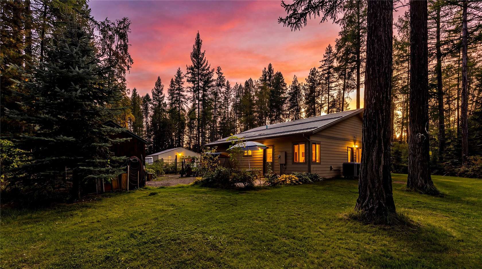2 Acres of Land with Home for Sale in Bigfork, Montana