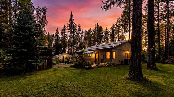 2 Acres of Land with Home for Sale in Bigfork, Montana