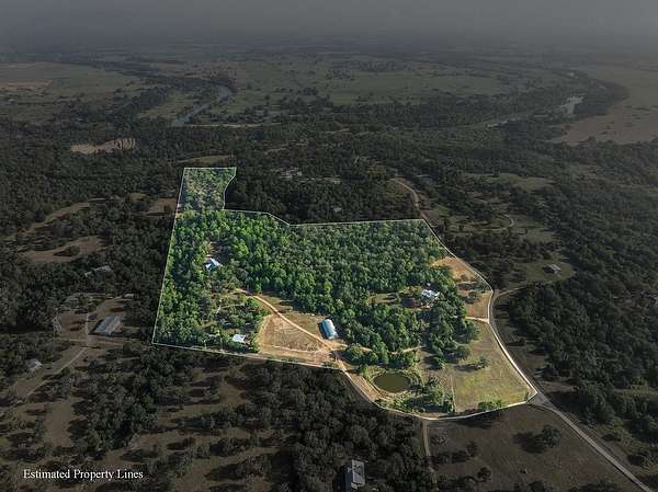 48.8 Acres of Agricultural Land with Home for Sale in West Point, Texas