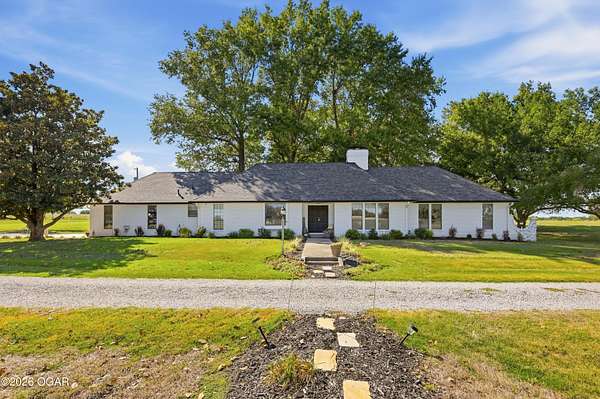11.3 Acres of Land with Home for Sale in Lamar, Missouri