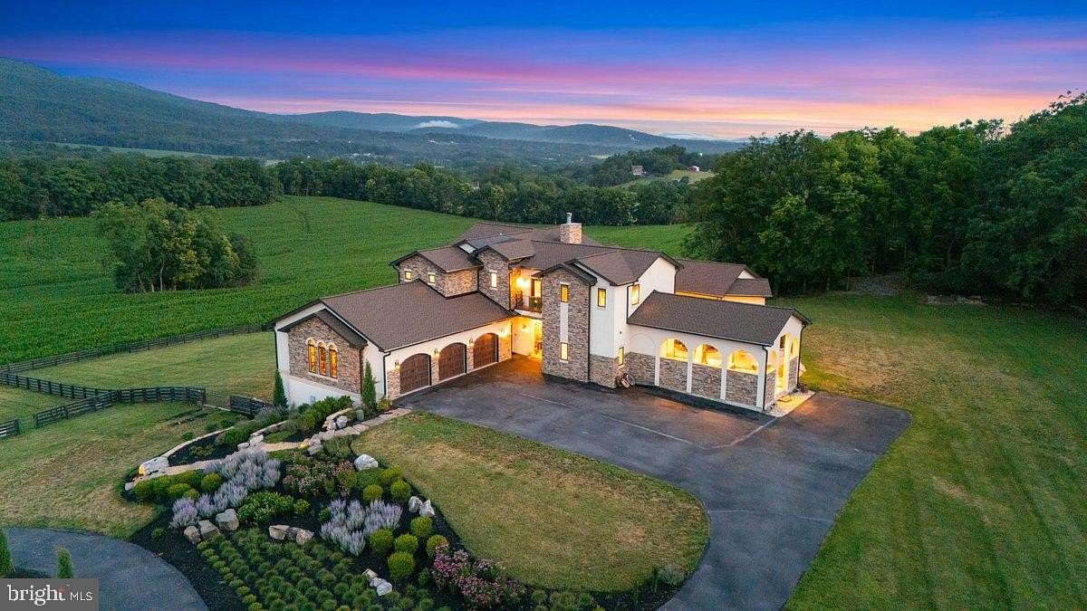 27.8 Acres of Land with Home for Sale in Hagerstown, Maryland
