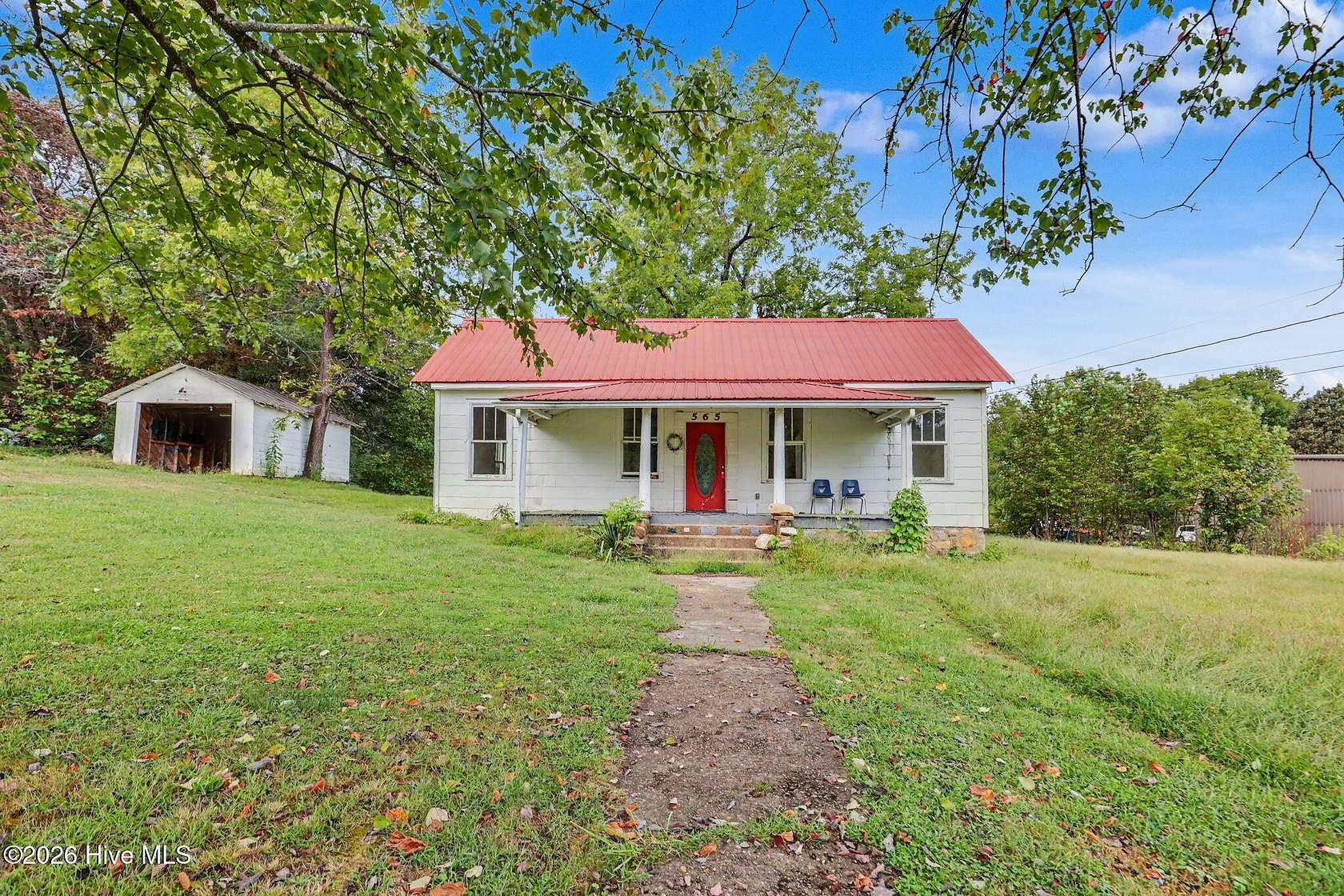 3.38 Acres of Land with Home for Sale in Marble, North Carolina