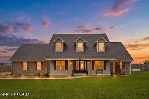 8.14 Acres of Land with Home for Sale in Byhalia, Mississippi