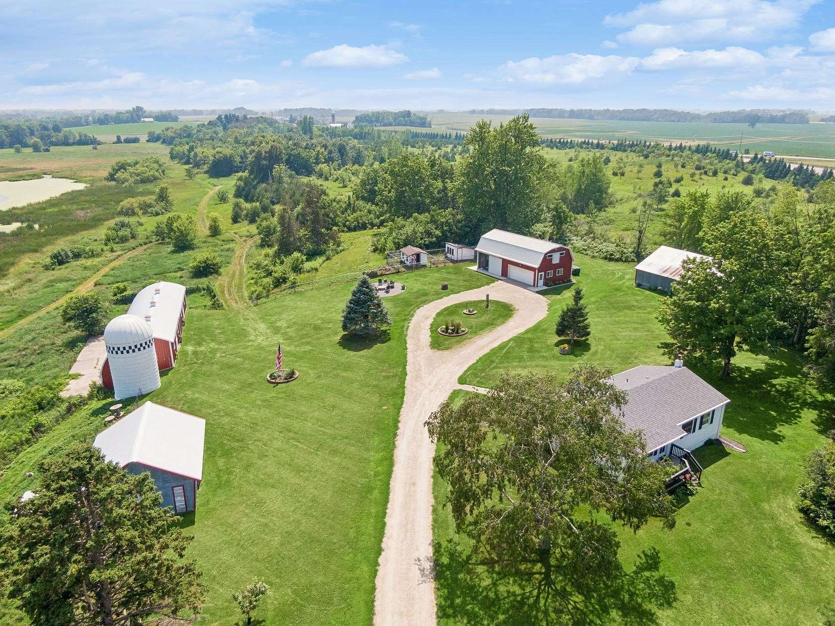 66.5 Acres of Agricultural Land with Home for Sale in Jordan, Minnesota