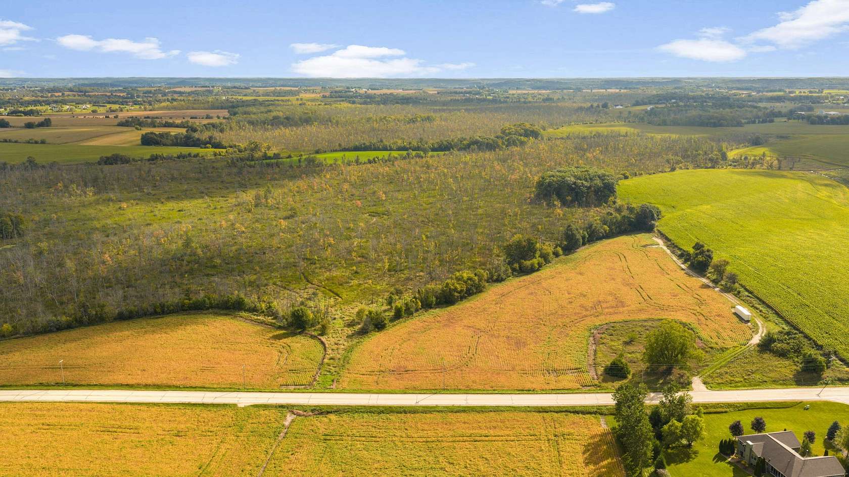 35 Acres of Recreational & Residential Land for Sale in Allenton, Wisconsin