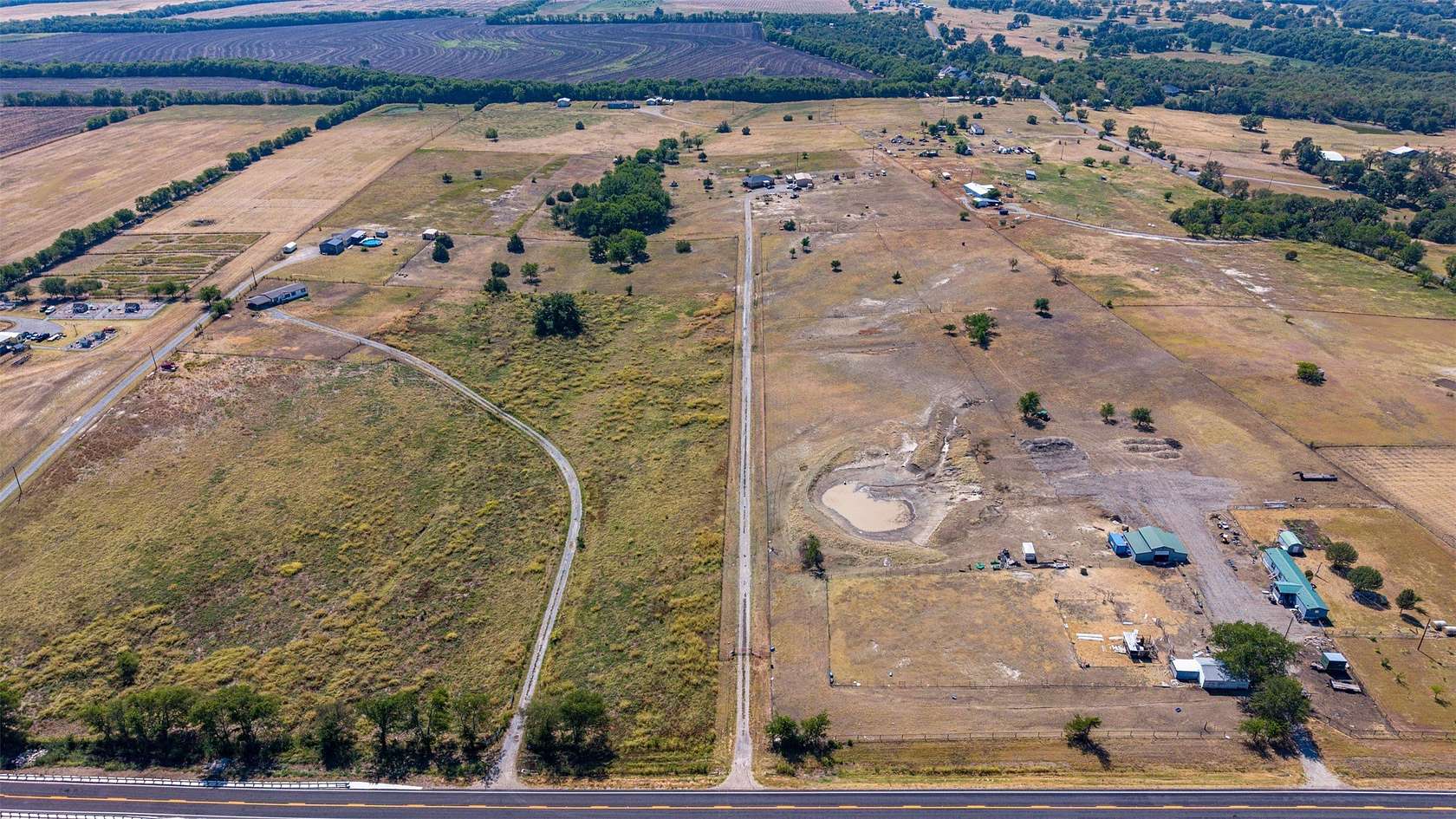 16.3 Acres of Land with Home for Sale in Whitewright, Texas