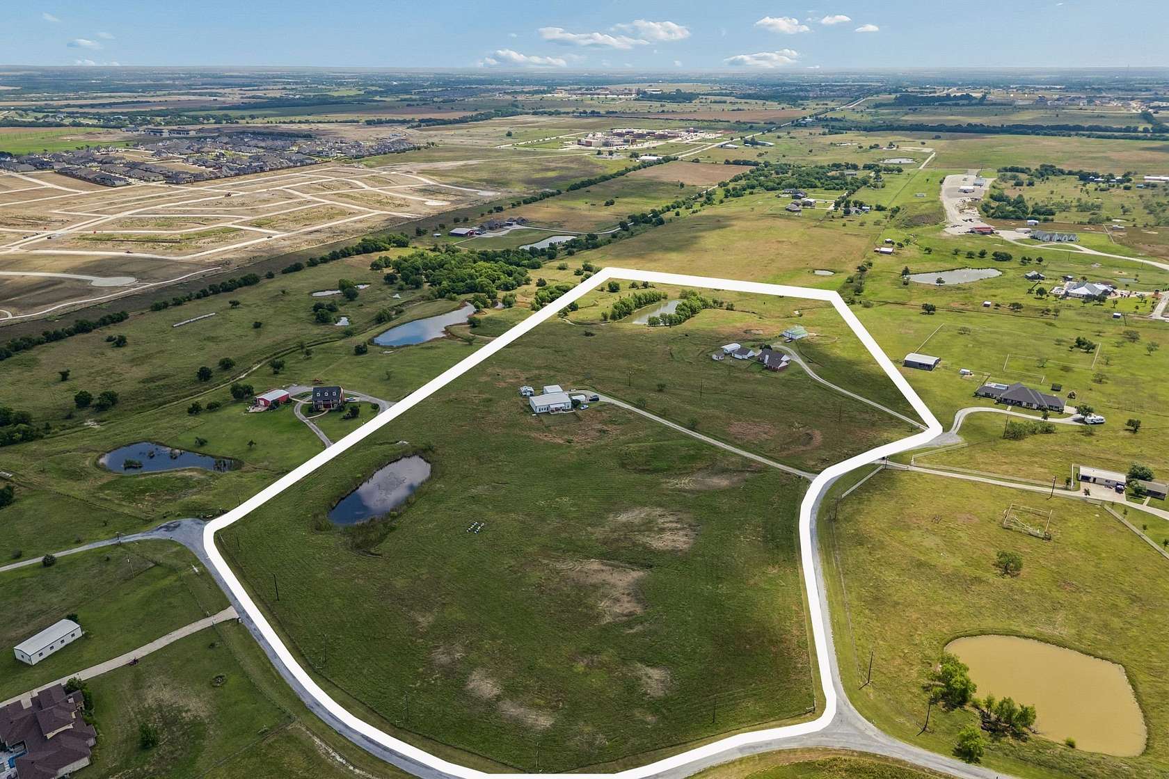25 Acres of Agricultural & Residential Land for Sale in Celina, Texas