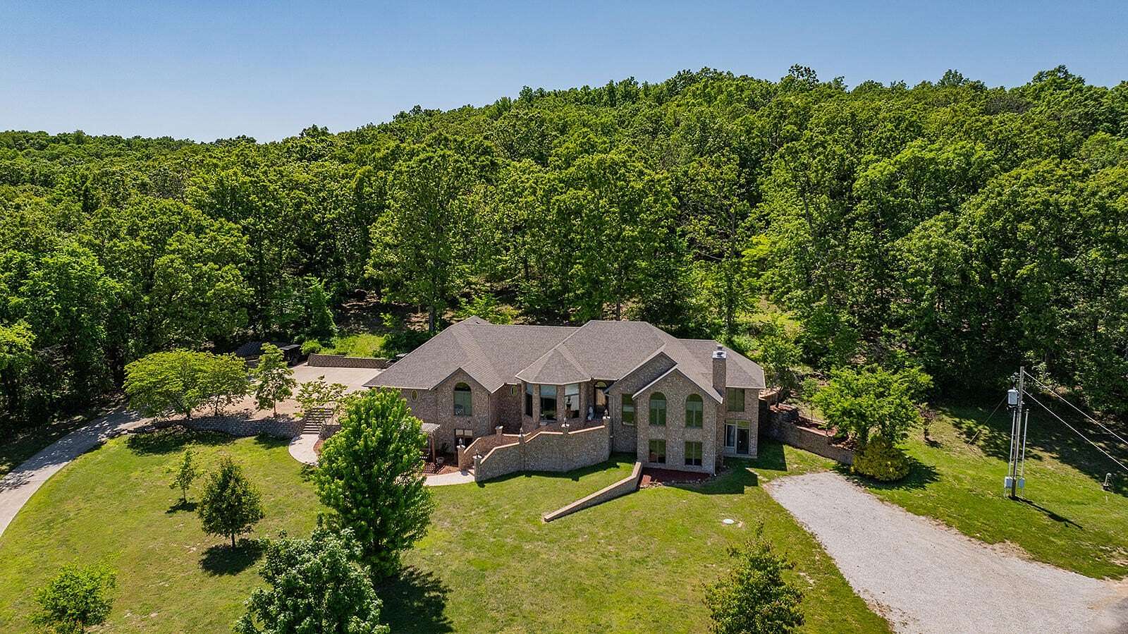 10 Acres of Land with Home for Sale in Fair Grove, Missouri