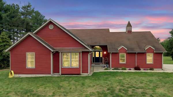 4.64 Acres of Land with Home for Sale in Fair Oaks, Indiana