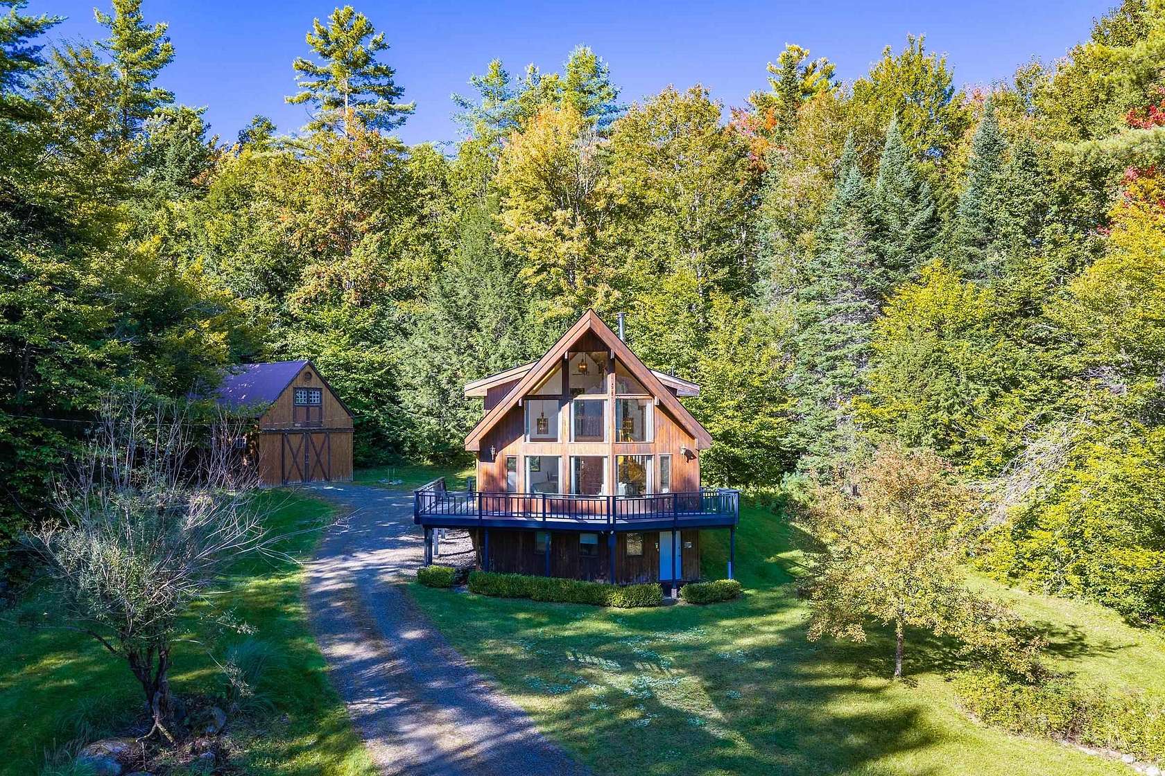 3.4 Acres of Land with Home for Sale in Weston, Vermont