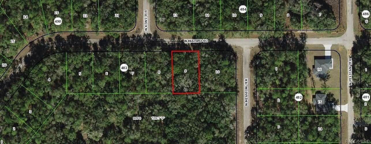0.23 Acres of Residential Land for Sale in Citrus Springs, Florida