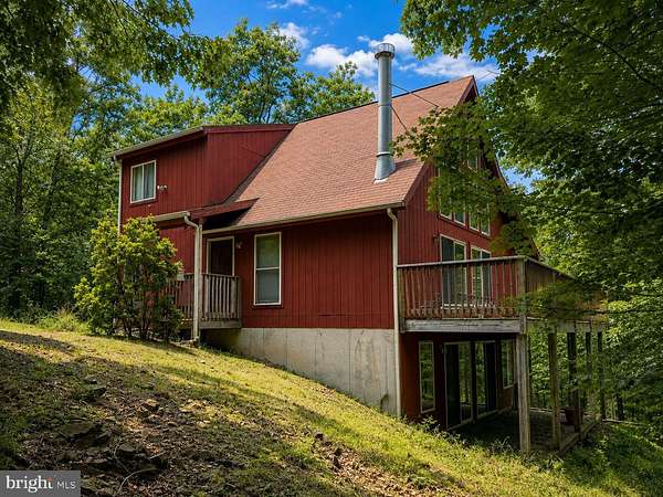 3.12 Acres of Land with Home for Sale in Hedgesville, West Virginia
