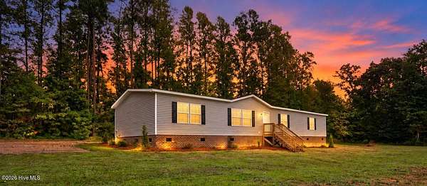 4.36 Acres of Land with Home for Sale in Spring Hope, North Carolina
