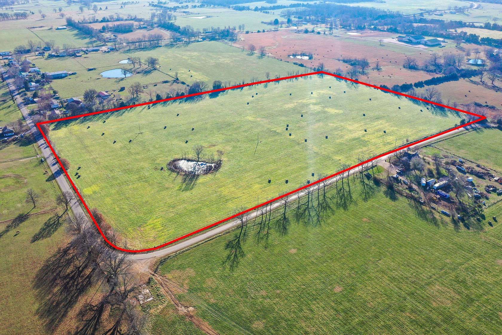 27.7 Acres of Agricultural & Residential Land for Sale in Oakgrove, Arkansas
