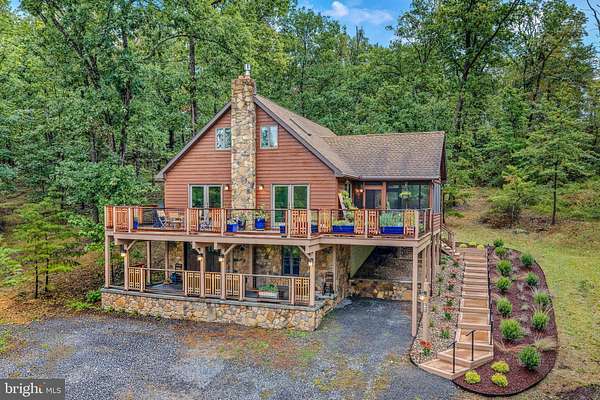 3.46 Acres of Land with Home for Sale in Berkeley Springs, West Virginia