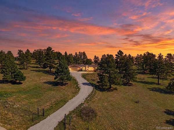 6.89 Acres of Land with Home for Sale in Deer Trail, Colorado