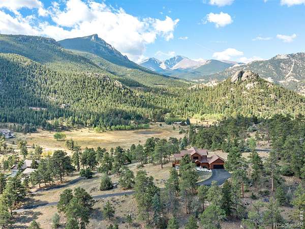 19.9 Acres of Land with Home for Sale in Estes Park, Colorado