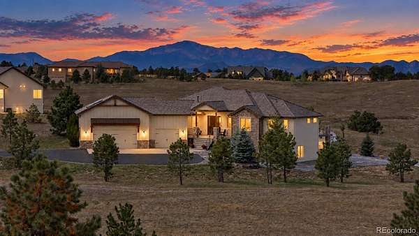 2.5 Acres of Land with Home for Sale in Colorado Springs, Colorado
