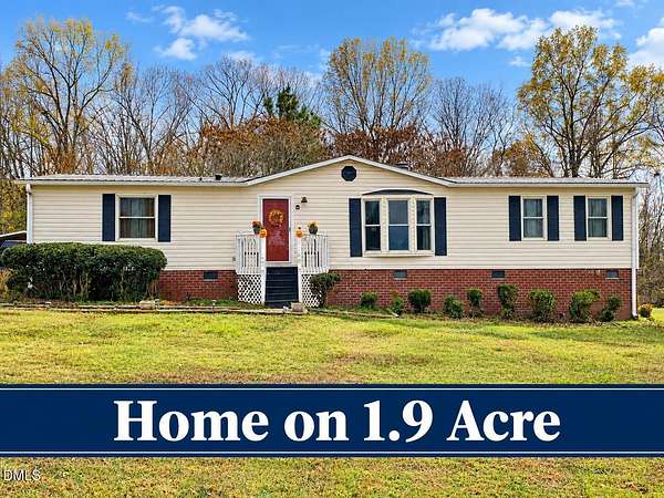 2 Acres of Land with Home for Sale in Bennett, North Carolina