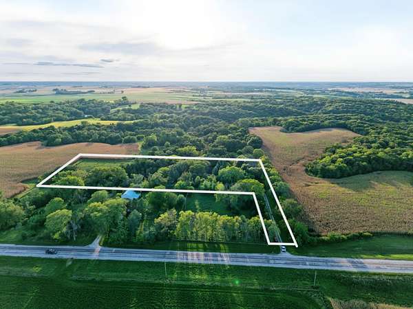 4.5 Acres of Land with Home for Sale in Redfield, Iowa