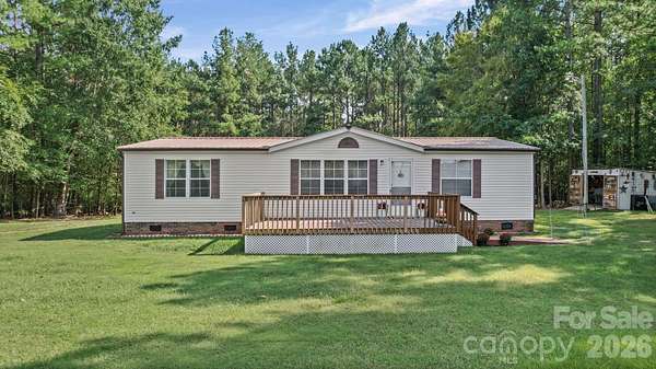 6.45 Acres of Land with Home for Sale in Richfield, North Carolina
