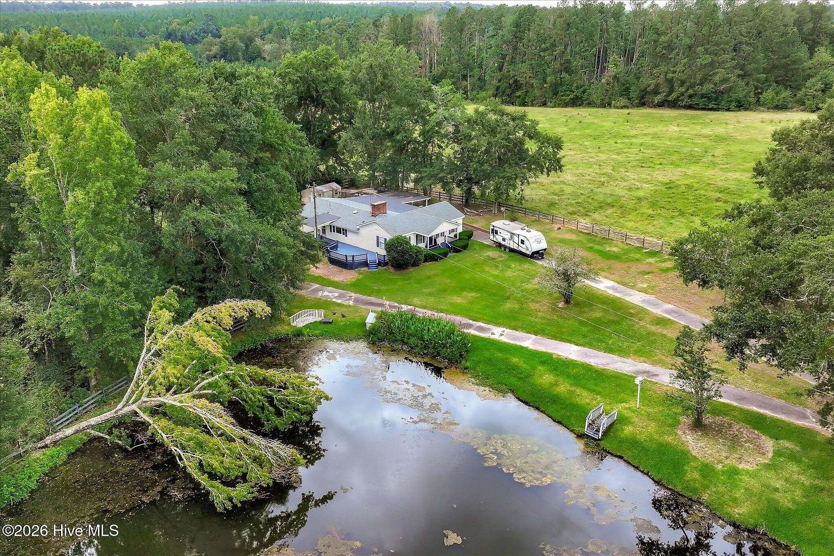 51 Acres of Land with Home for Sale in Thomson, Georgia