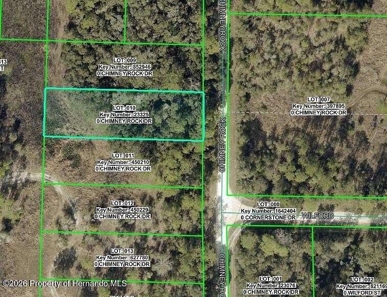0.5 Acres of Residential Land for Sale in Webster, Florida