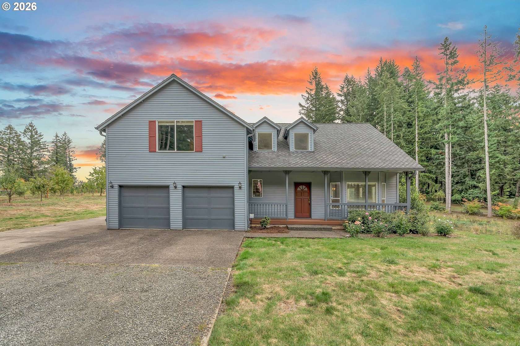 2.88 Acres of Land with Home for Sale in Oregon City, Oregon