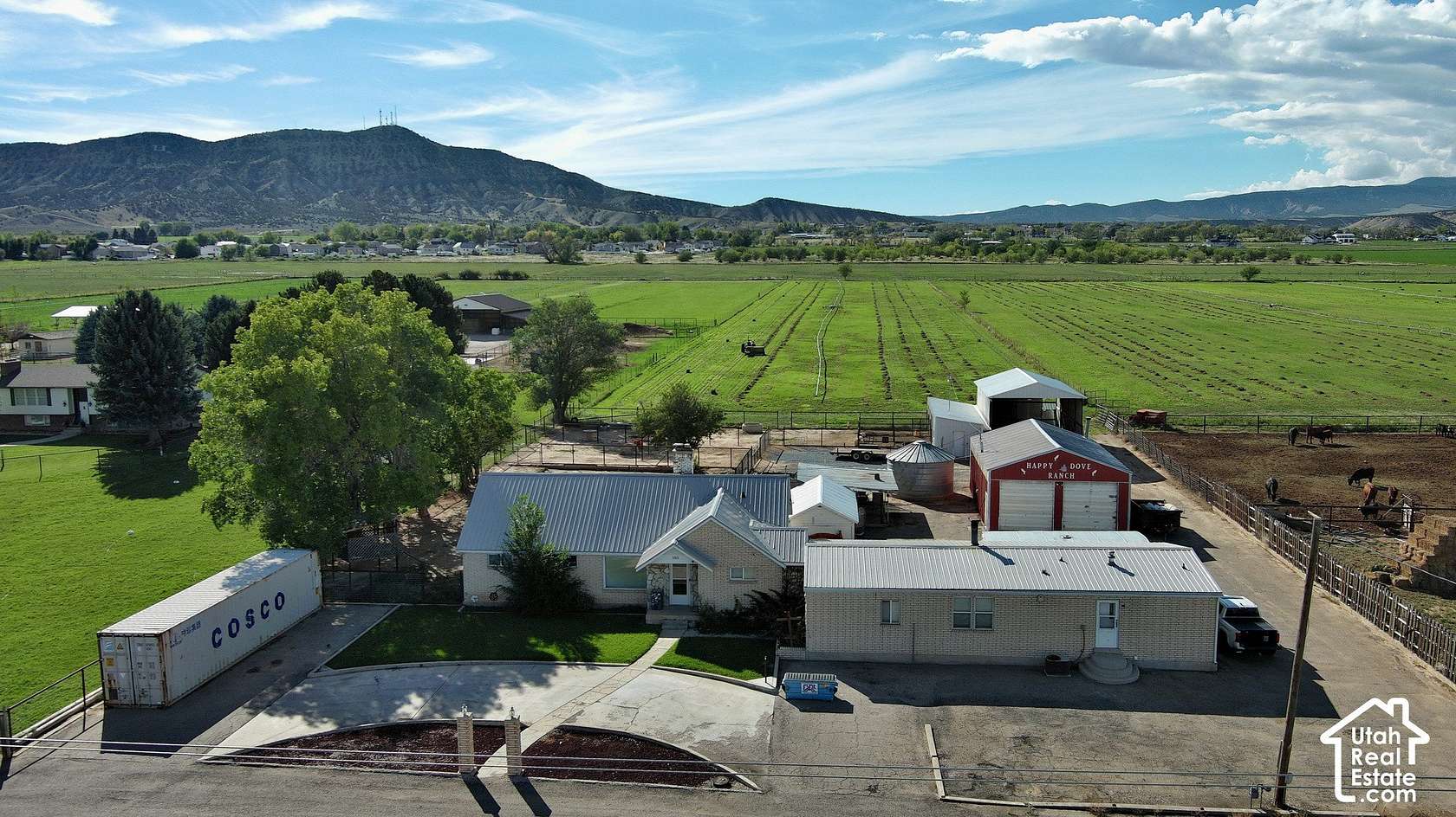 5.7 Acres of Land with Home for Sale in Maeser, Utah