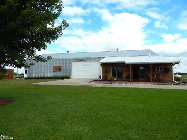 20.5 Acres of Land with Home for Sale in Montezuma, Iowa