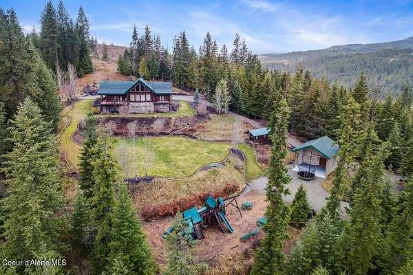 8.55 Acres of Land with Home for Sale in Kingston, Idaho