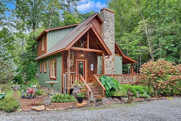 3 Acres of Land with Home for Sale in Hiawassee, Georgia