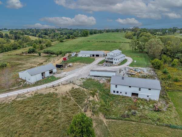 36.8 Acres of Land with Home for Sale in Carlisle, Kentucky