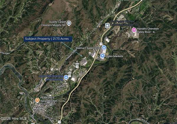 21.7 Acres of Mixed-Use Land for Sale in Murphy, North Carolina