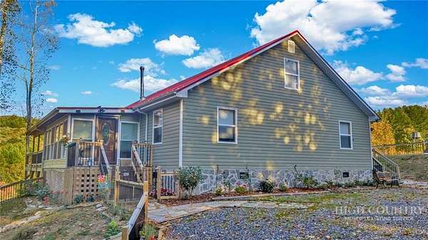 2 Acres of Land with Home for Sale in Creston, North Carolina